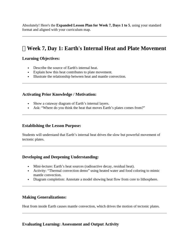 Slab Pull and Plate Movement Explained | PDF | Plate Tectonics | Convection