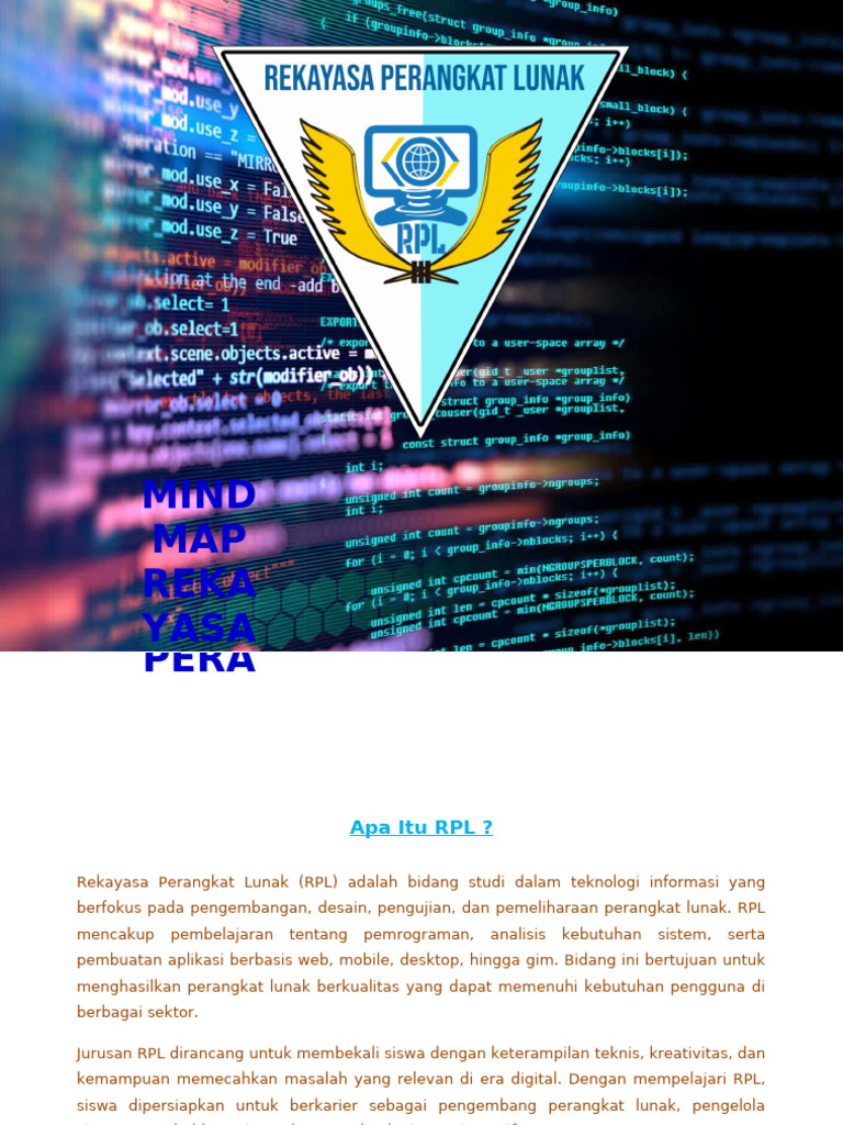 Pembukaan Jurusan RPL di SMK Dinamika | PDF