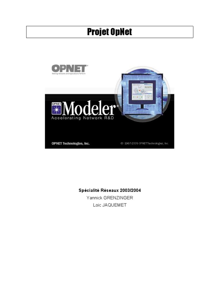Simulation du protocole IP Mobile avec OpNet | PDF | Adresse IP ...