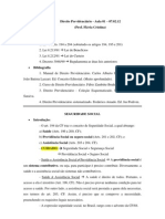 Aula 01 - Direito Previdenciário - Flávia Cristina