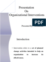 Organizational Interventions Presentation: Improving Effectiveness