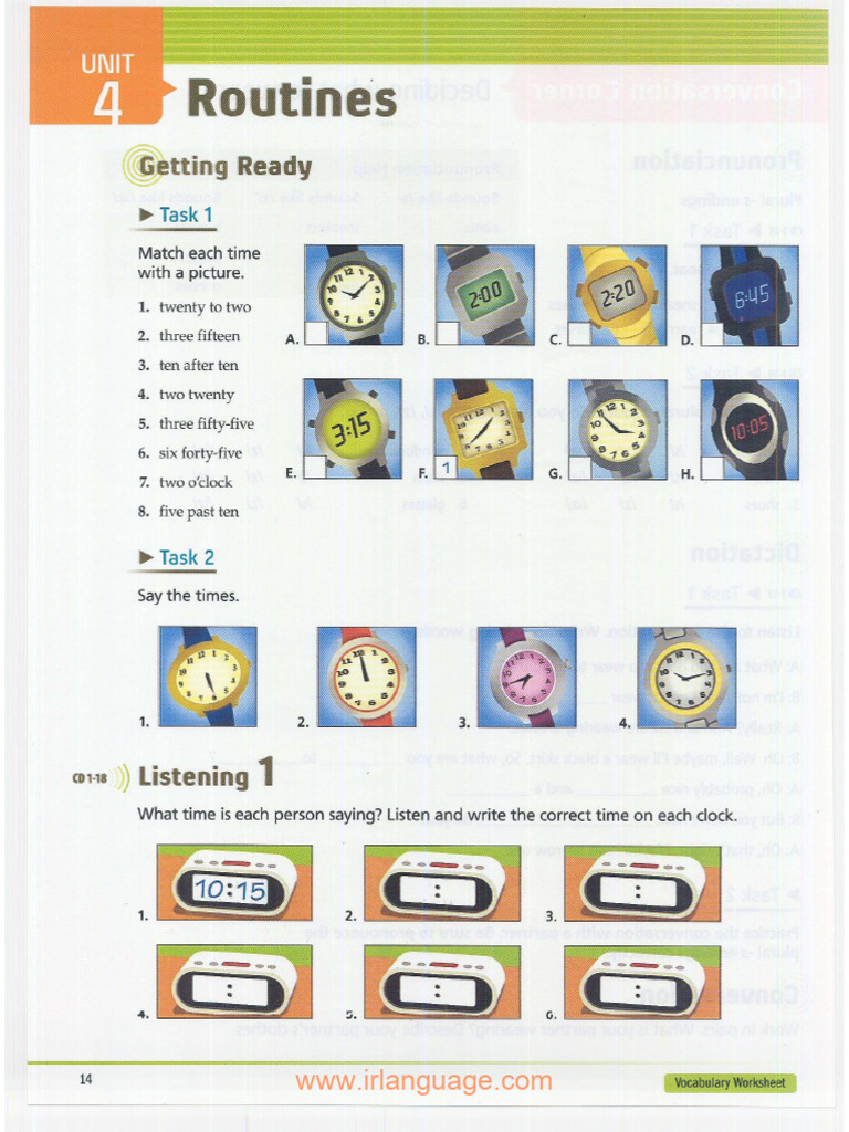 Unit 4 Routines | PDF