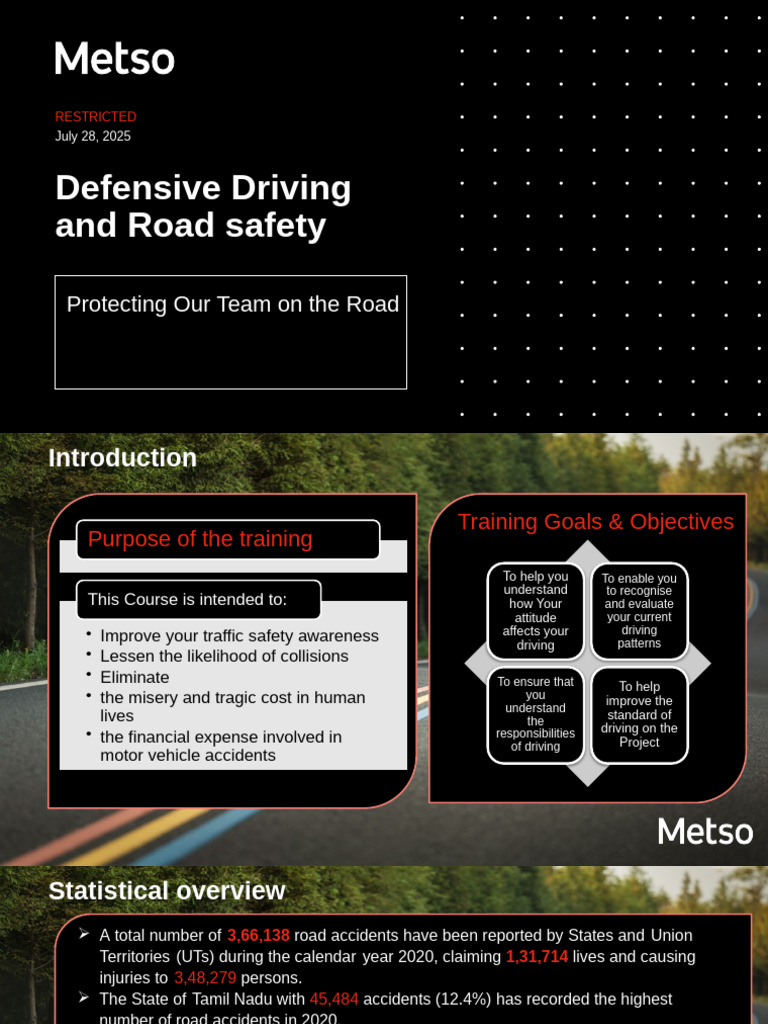 Defensive Driving and Road Safety RML | PDF | Traffic Collision | Driving