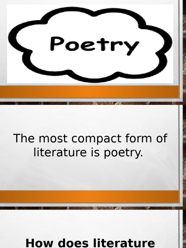 Poetry | PDF | Poetry
