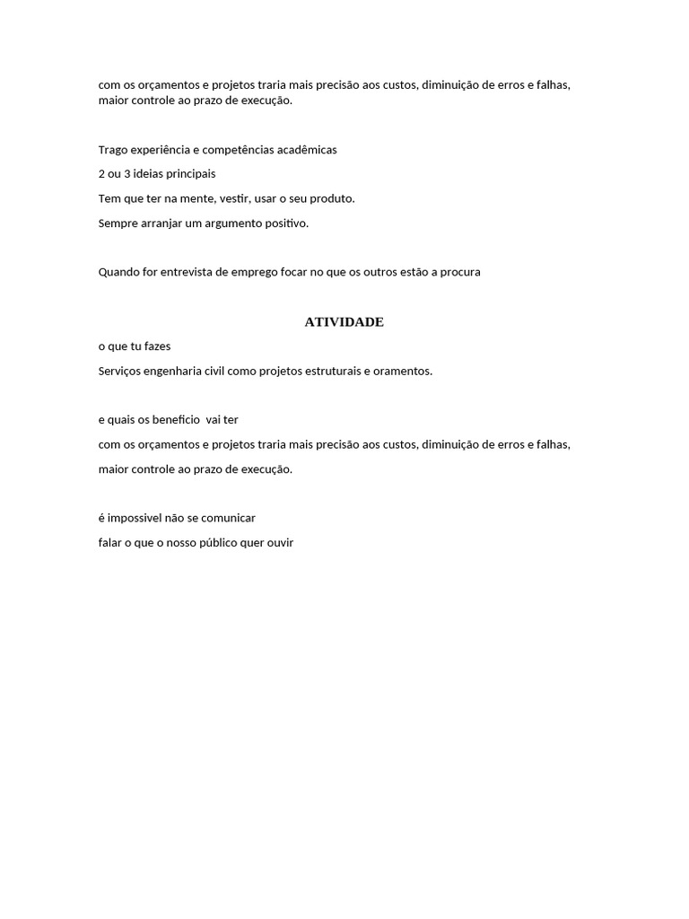 Com Os Orçamentos e Projetos Traria Mais Precisão Aos Custos | PDF