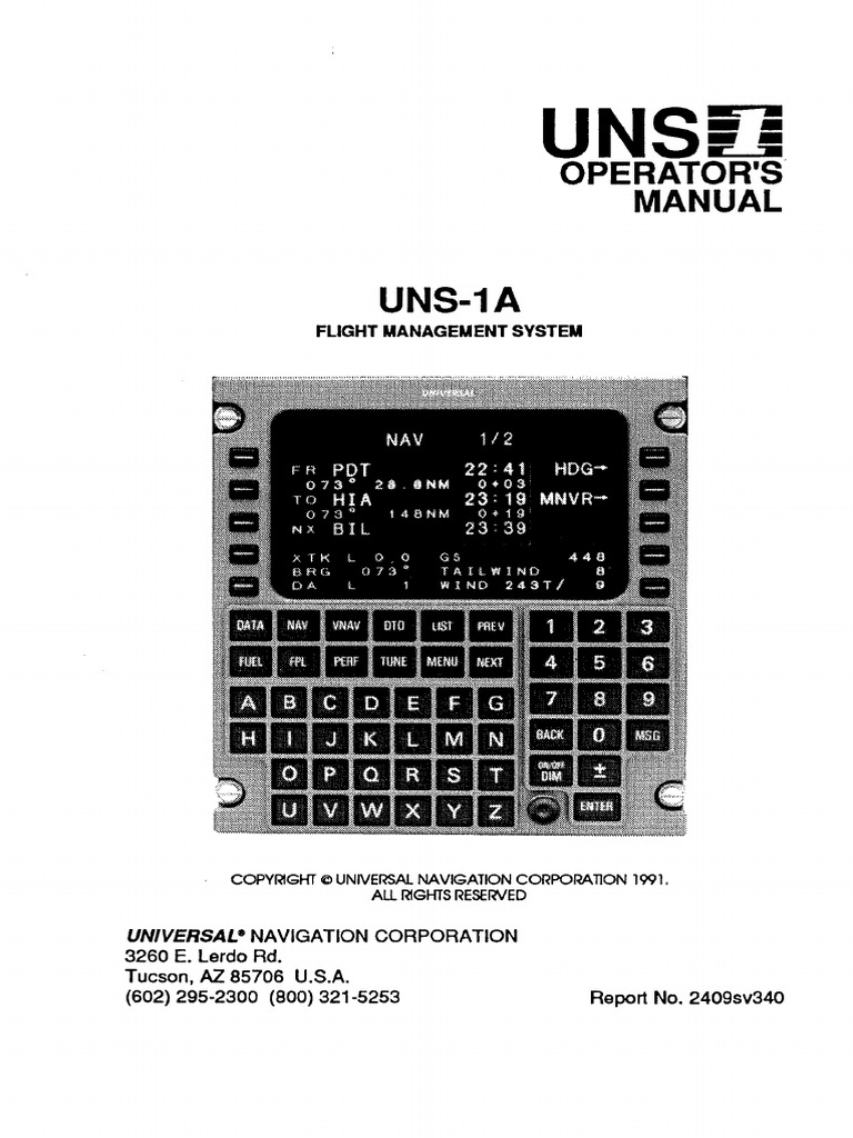 FMS Operator Manual: Temporary Changes | PDF | Air Traffic Control ...