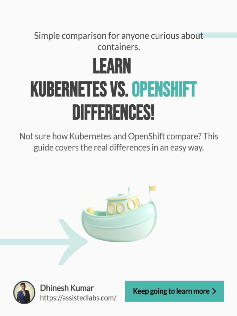 Learn About Kubernetes vs. OpenShift Differences | PDF
