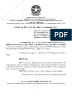 Resolucao 007 Aprova Regulamento Eleicao Conselho Academico