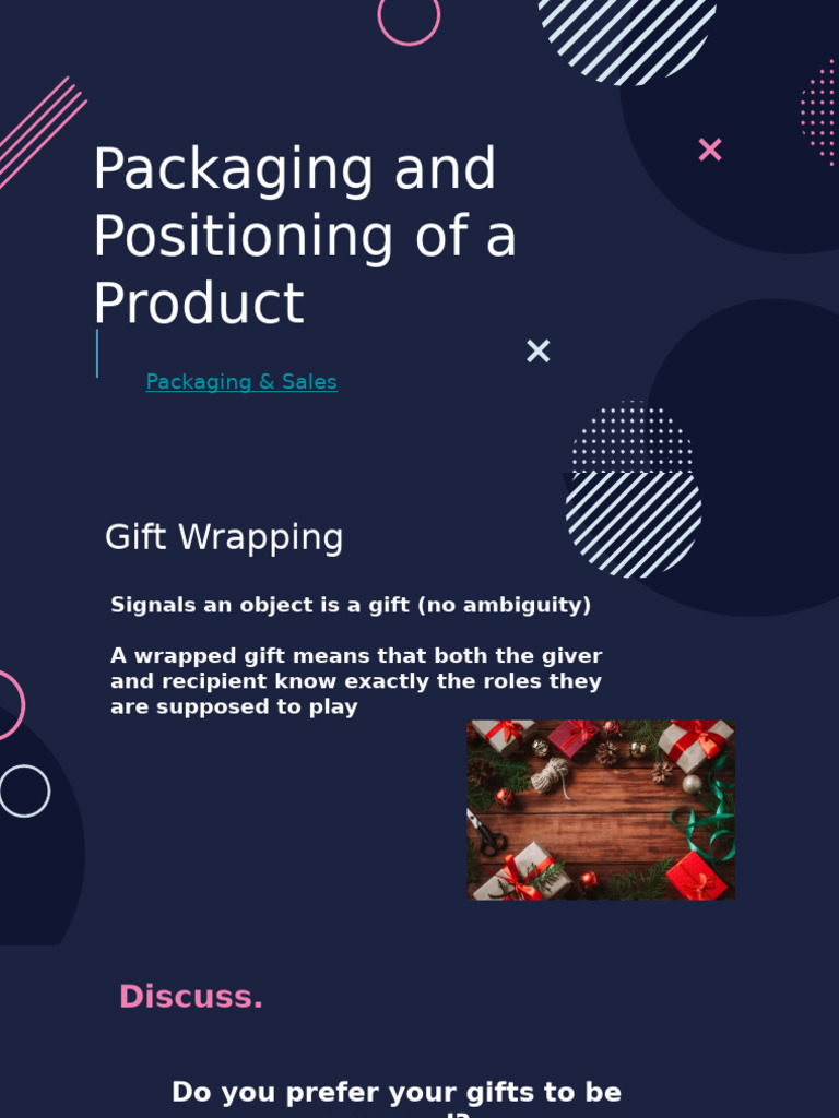 Impact of Gift Wrapping on Perception | PDF | Gift | Attention
