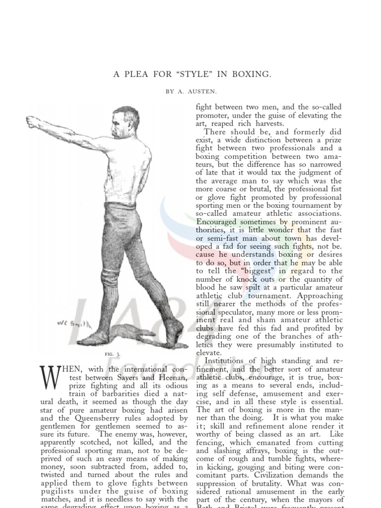 The Importance of Style in Boxing | PDF | Mixed Martial Arts ...