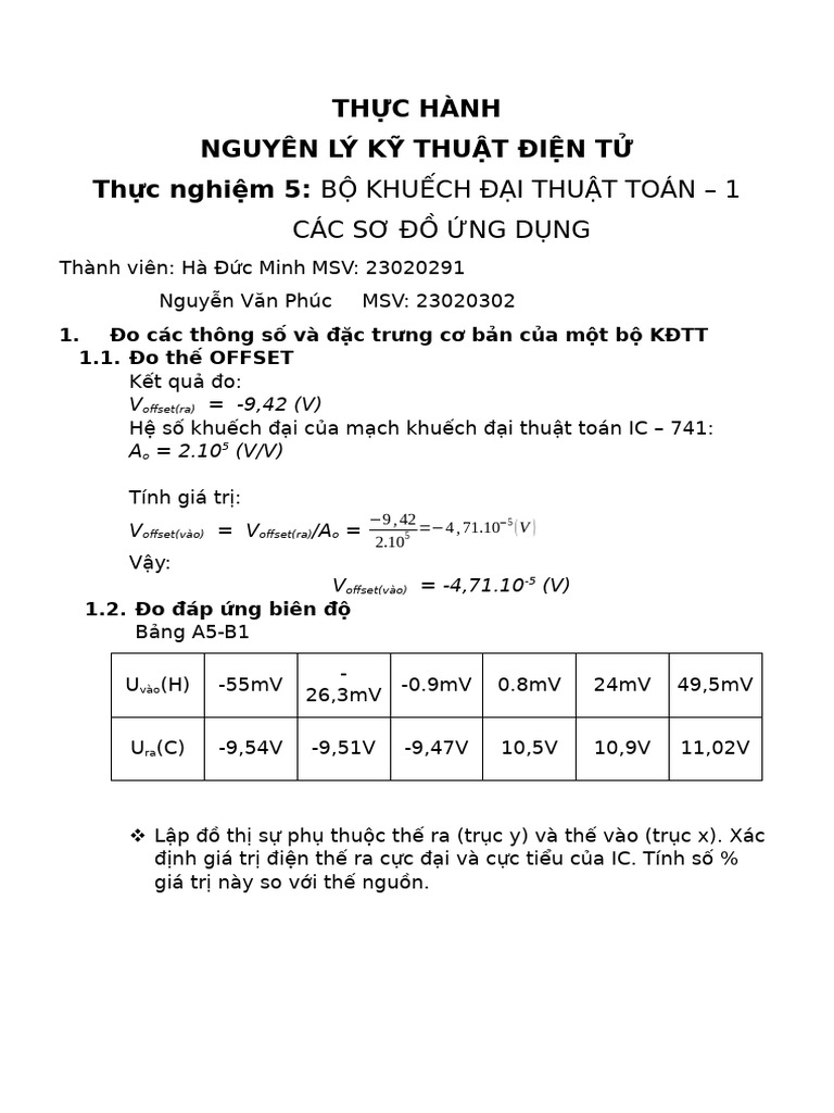 TH C Hành NLKTDT | PDF