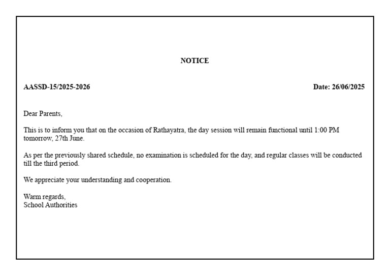 Notice | PDF