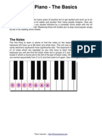 Beginners Piano Chord Guide