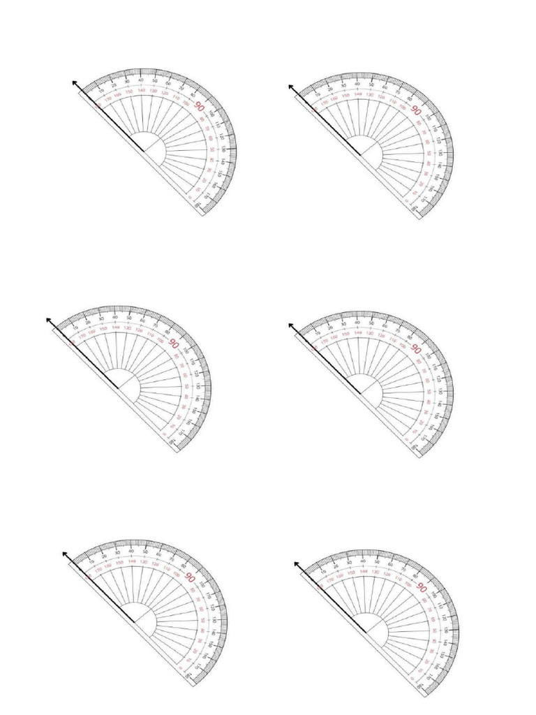 Protractor | PDF