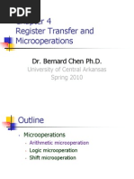 Register Transfer and Microoperations