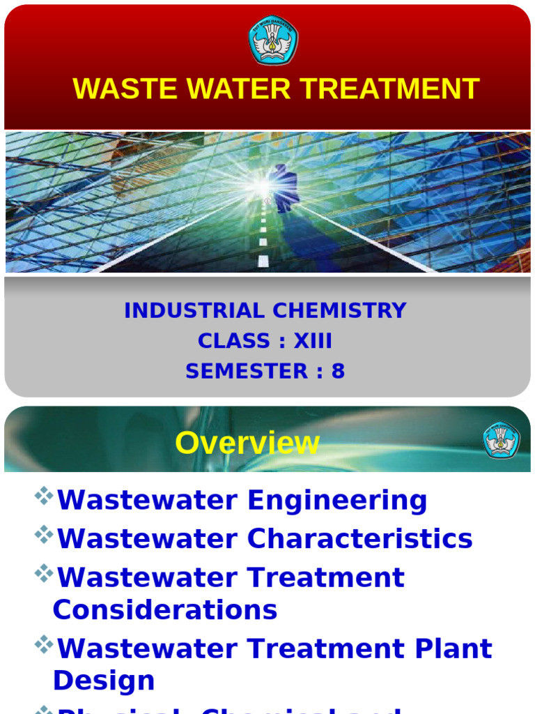 Waste Water Treatment Oke | PDF | Sewage Treatment | Environmental Science