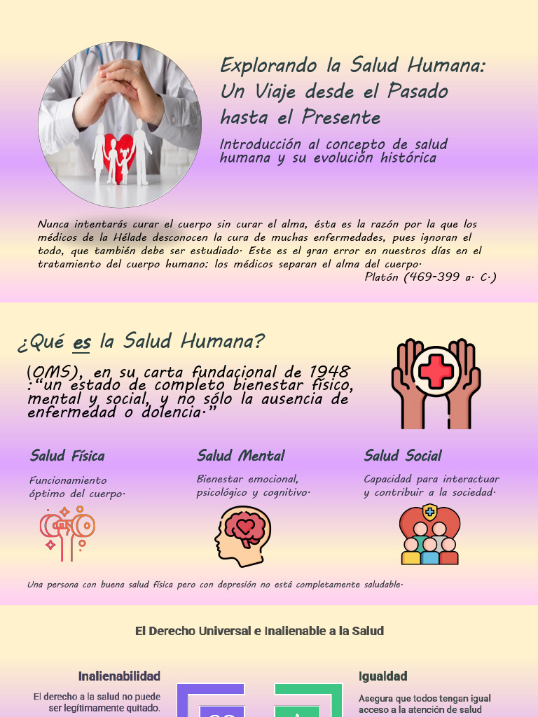Evolución de la Salud Humana a lo Largo del Tiempo | PDF