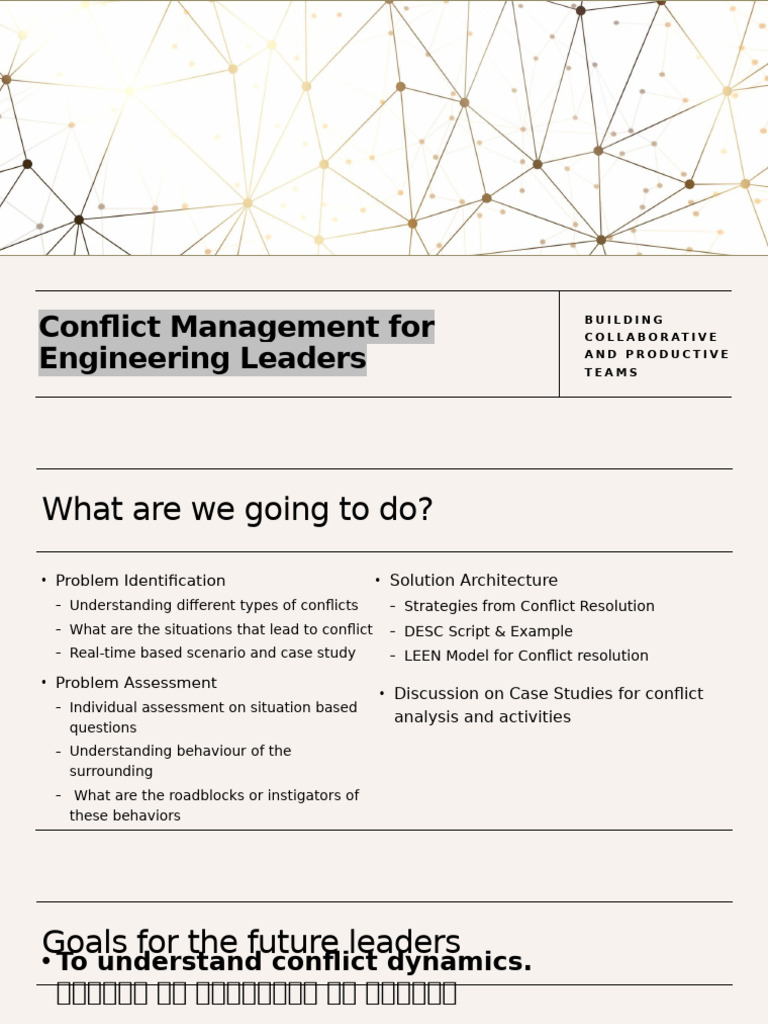 Strategies for Effective Conflict Management | PDF | Conflict ...
