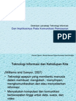 Perkembangan IT Dan Implikasi Pada Komunikasi Pemasaran