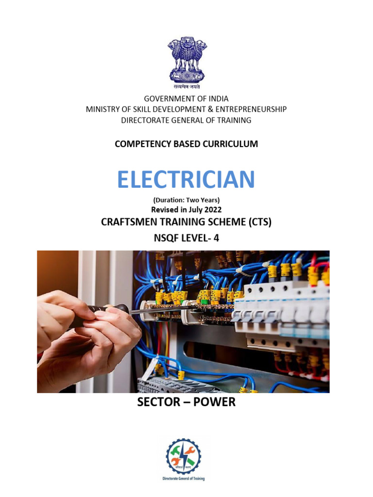 Electrician Training Curriculum Overview | PDF | Electric Motor ...
