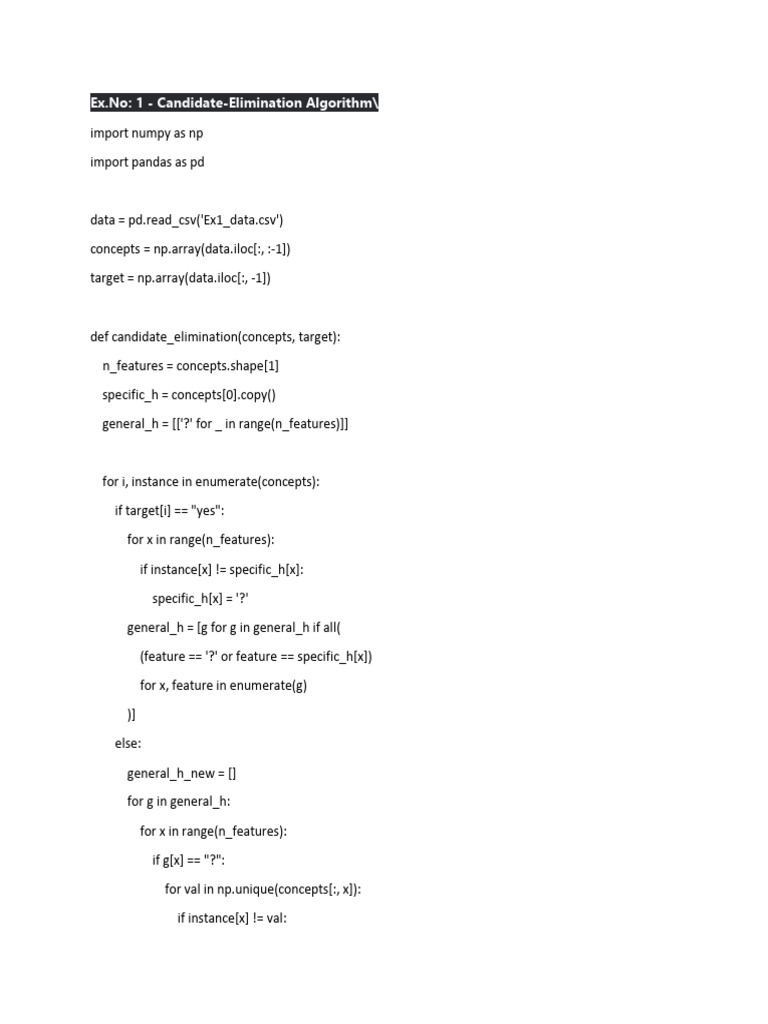 Machine Learning Algorithms Overview | PDF | Multivariate Statistics ...