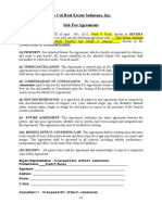 Sub Fee Agreement to PDF