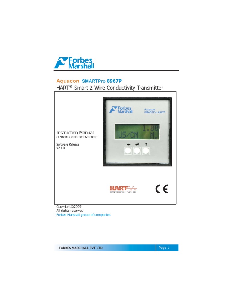 Aquacon SMARTPRO 8967P | PDF | Electrical Wiring | Power Supply