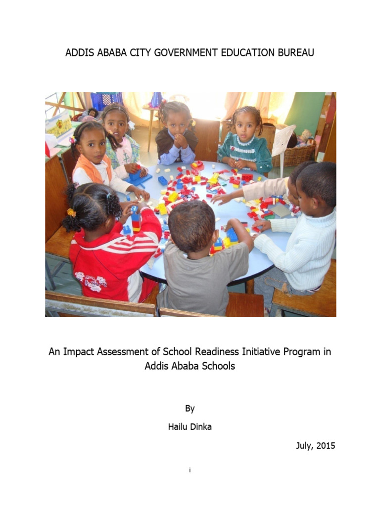 Impact Assessment of School Readiness | PDF | Parental Leave | Poverty