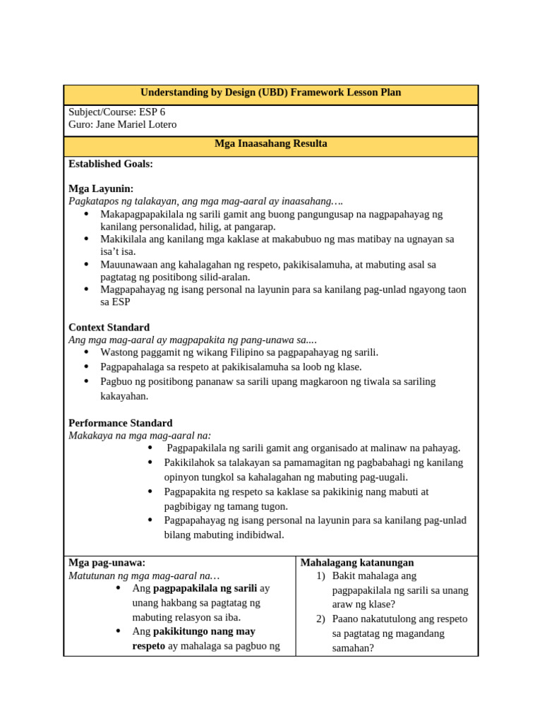 First Day | PDF