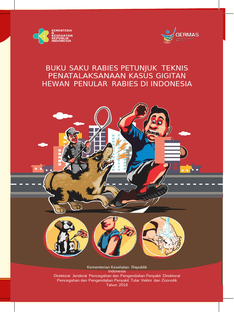 Panduan Penanganan Gigitan Rabies Indonesia | PDF
