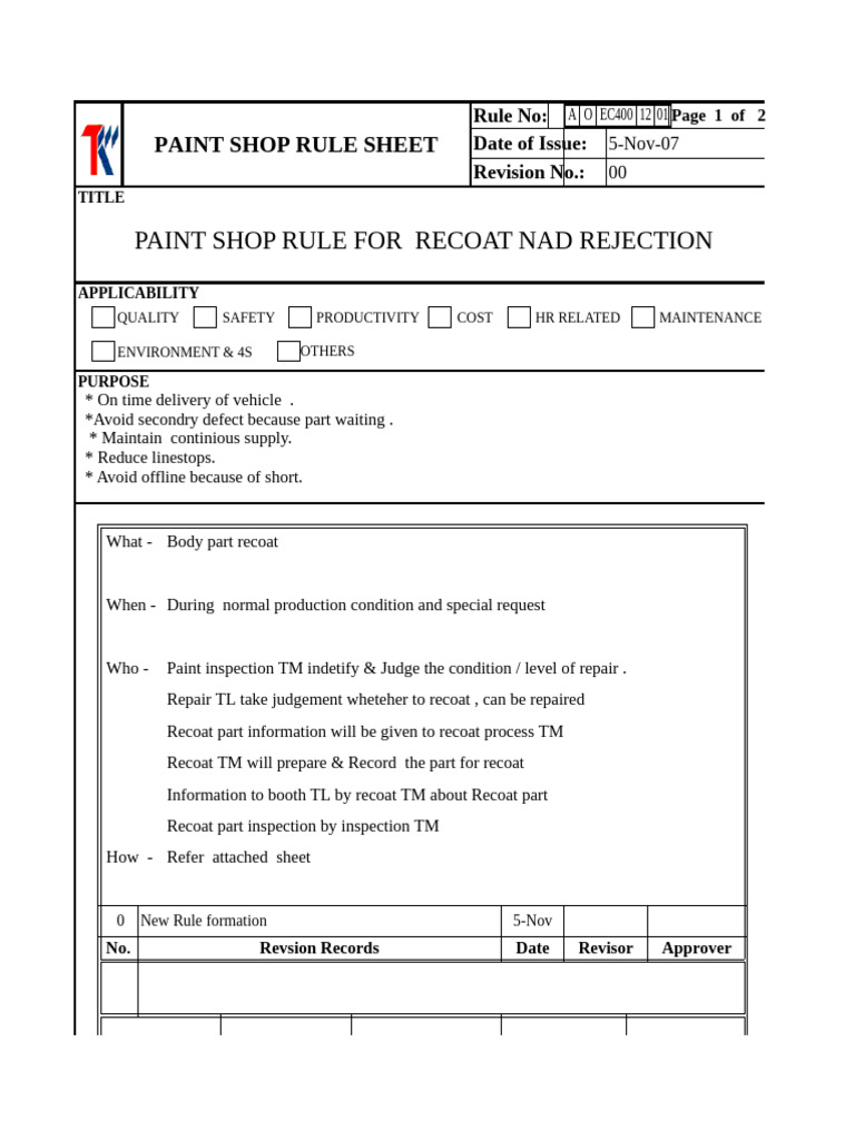 Safety Specific Rules | PDF