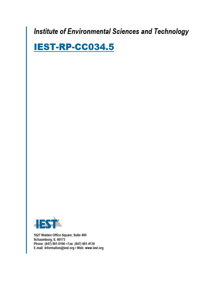 HEPA/ULPA Filter Leak Testing Guide | PDF | Aerosol | Flow Measurement