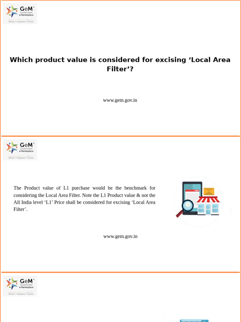 Which Product Value Is Considered For Excising Local Area Filter' | PDF