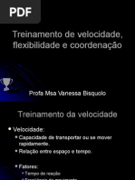 Treinamento de Velocidade Flexibilidade e Coordenação