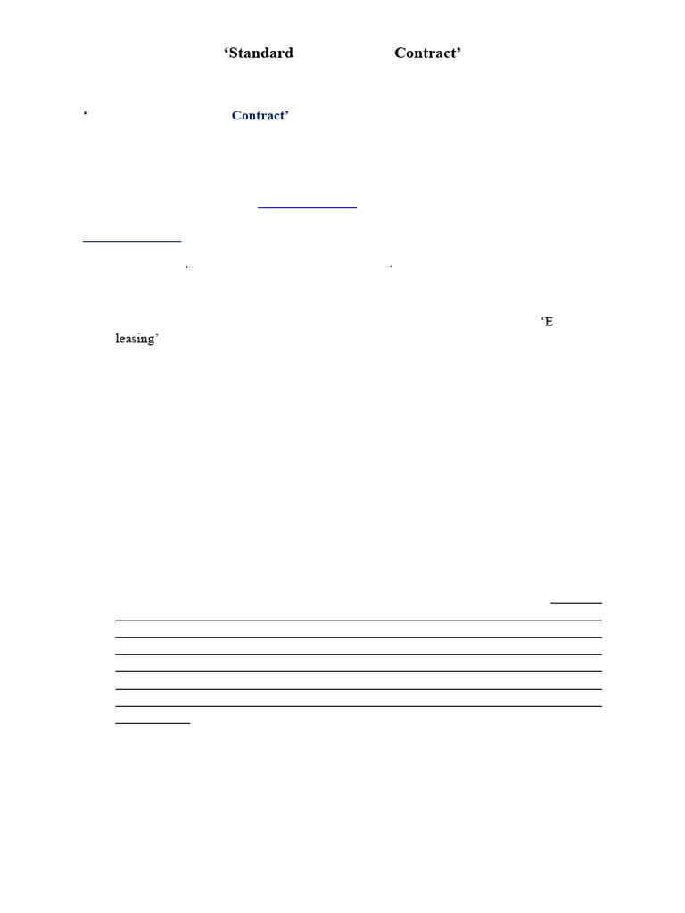 Standard Contract Conditions for E-Auction | PDF | Auction | Lease