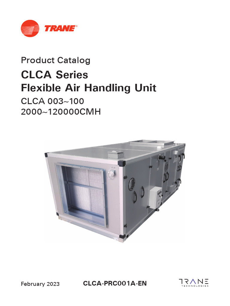 Brosur Unit CLCA | PDF | Polyurethane | Mechanical Engineering