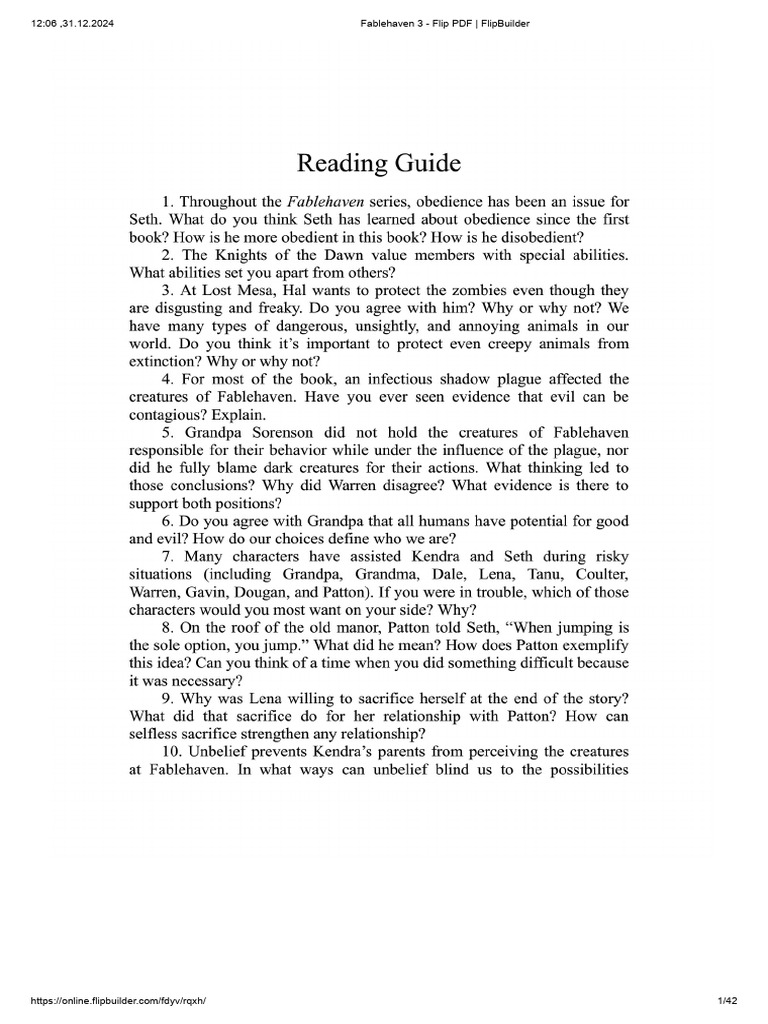 Fablehaven Book 3 PDF Download | PDF