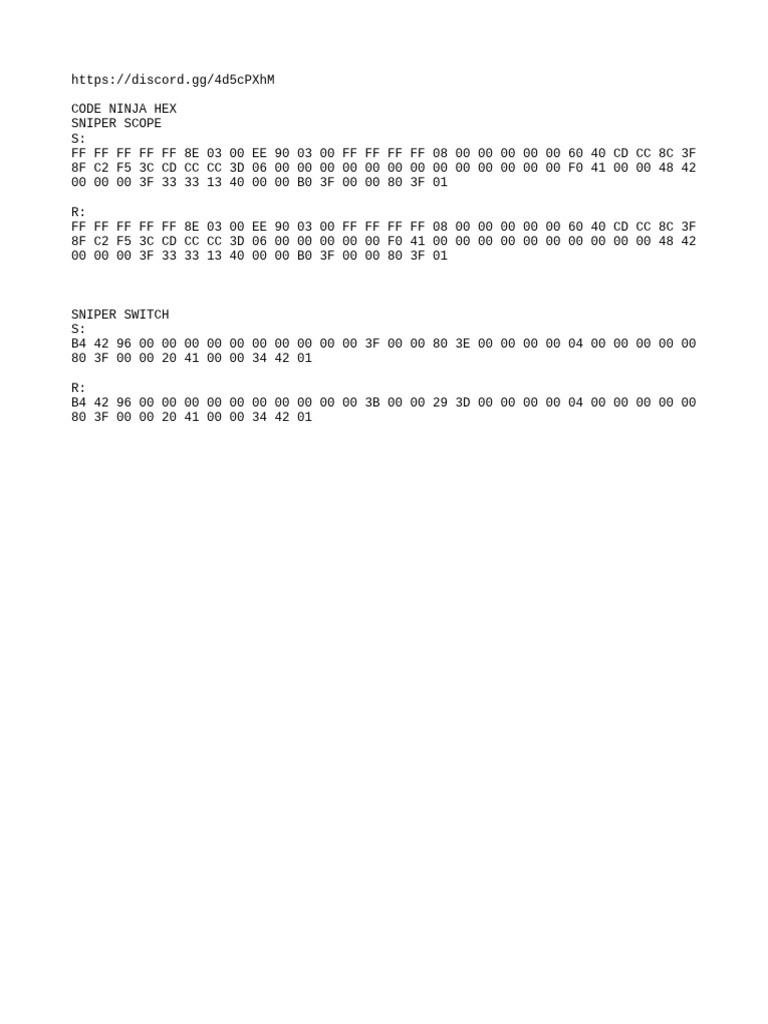 Ninja Hex Panel Download Guide | PDF