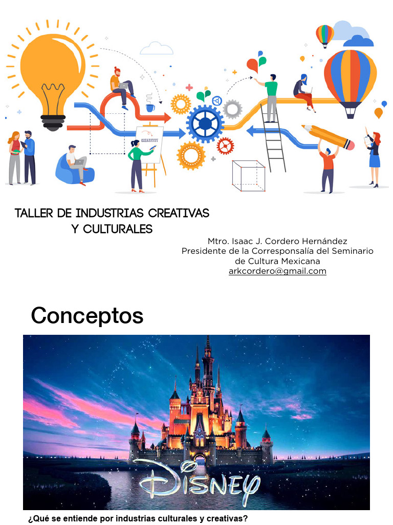 Taller de Industrias Creativas y Culturales | PDF | Economias
