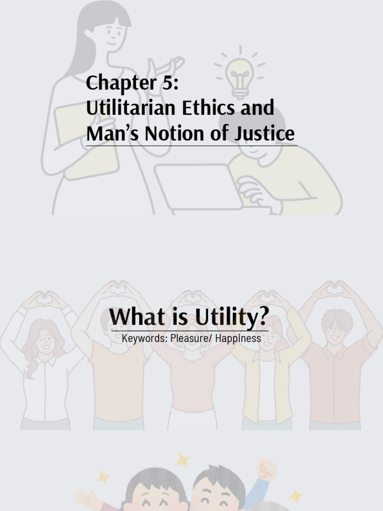 Utilitarian Ethics and Justice Concepts | PDF | Utilitarianism | John ...
