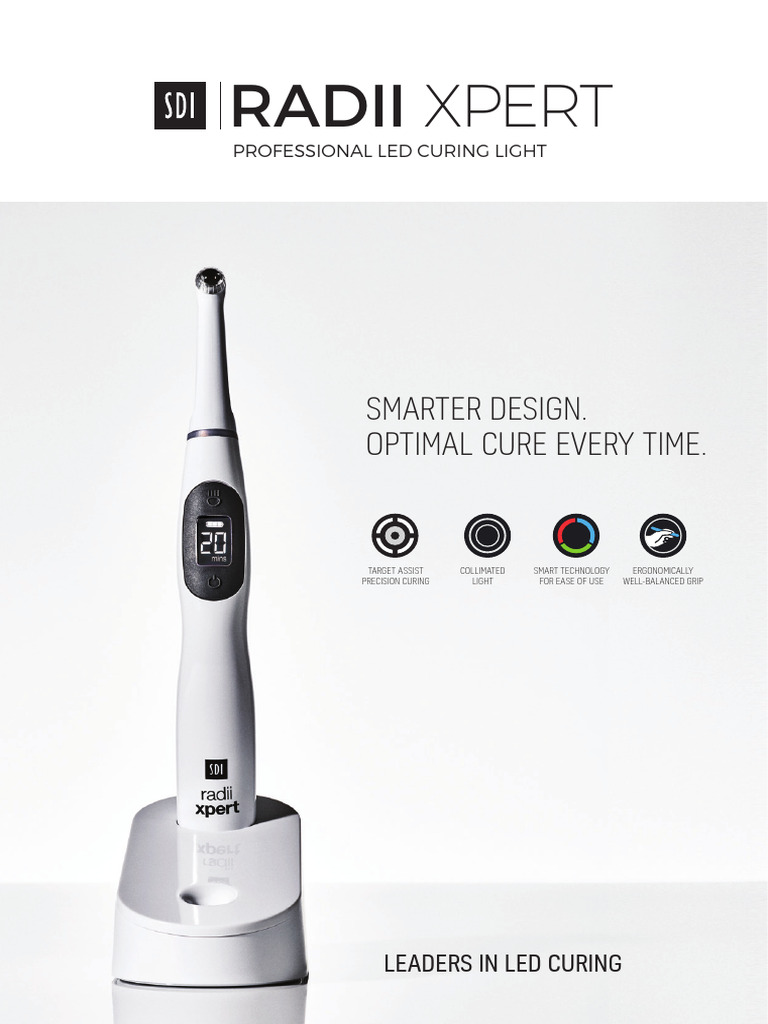 Radii Xpert: Precision LED Curing Light | PDF | Light