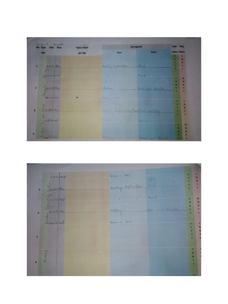 Grade 3 Computer | PDF