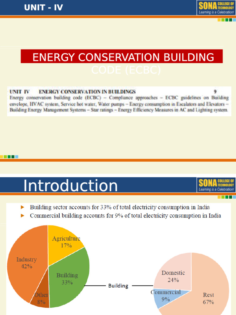 Energy Conservation Building Code Overview | PDF | Pump | Building ...