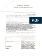 TECNICAS QUE FACILITAN LA COMUNICACIÓN HUMANA