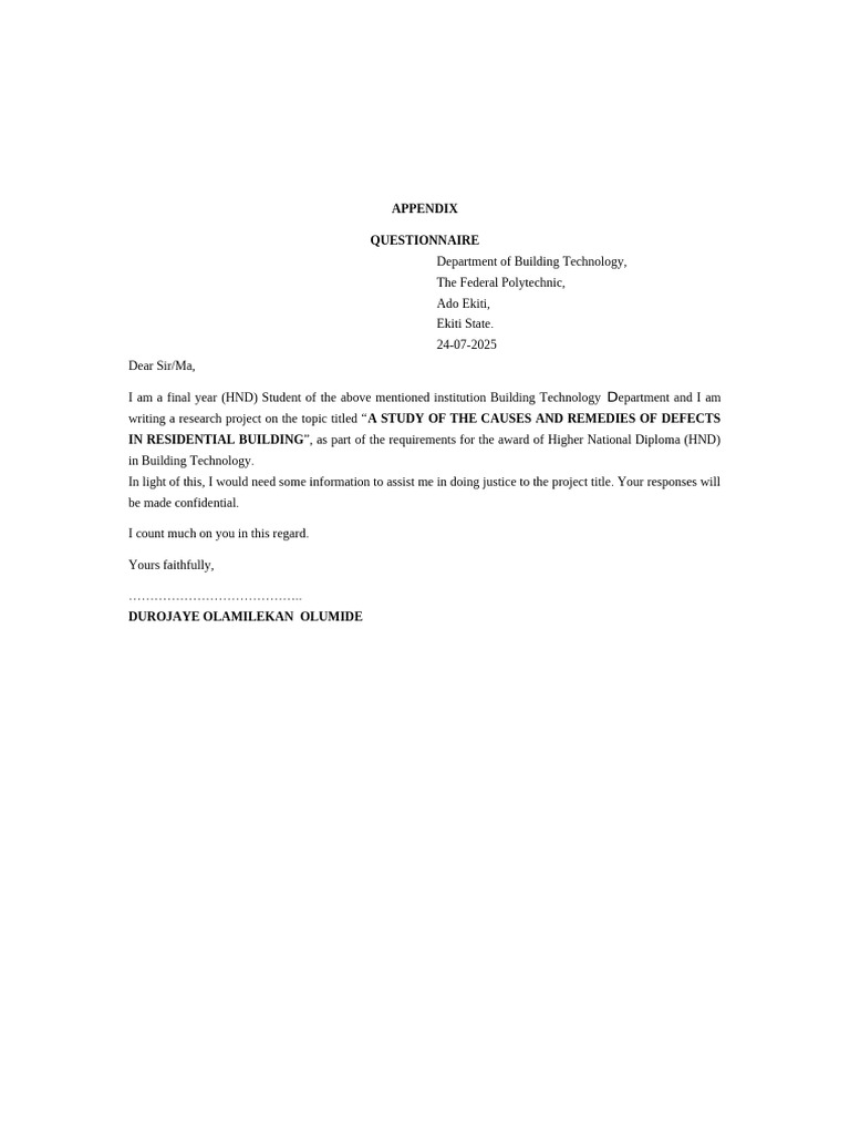 Appendix | PDF