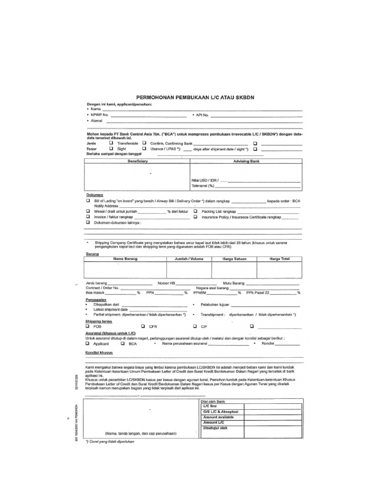 Contoh LC | PDF