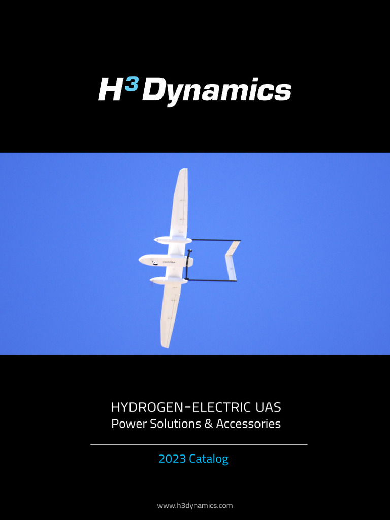 H3 Dynamics Hydrogen-Electric UAS Solutions | PDF | Fuel Cell ...