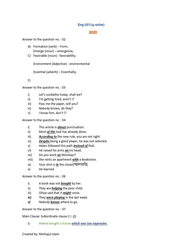 Chem-001 (Eng) 2016-2020 QS | PDF | Thomas Edison | Incandescent Light Bulb