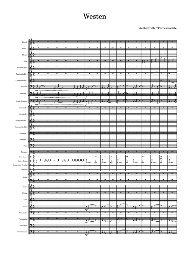 Orchestral Instrument List | PDF