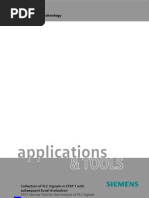 Collection of PLC Signals in STEP 7 With Subsequent Excel Evaluation